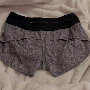 lululemon gray speed ups